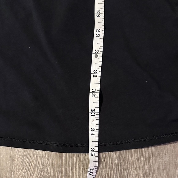 Lululemon 6 Cinch It Pima‎ Cotton Black Casual Stretchy Sleeveless Women’s Dress - Picture 9 of 9